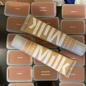 Bundle of Milk Makeup full size foundations